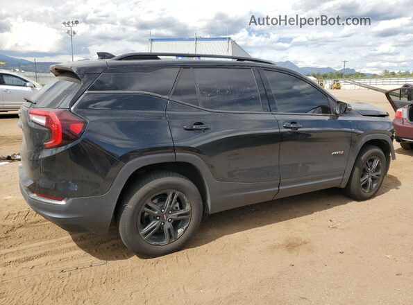 3GKALYEG5PL244700 2023 GMC TERRAIN Черный Задняя правая четверть