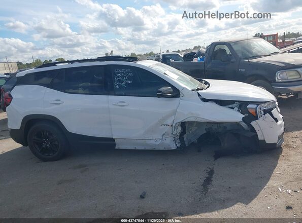 3GKALYEV3NL252788 2022 GMC TERRAIN Белый Вид задней части салона