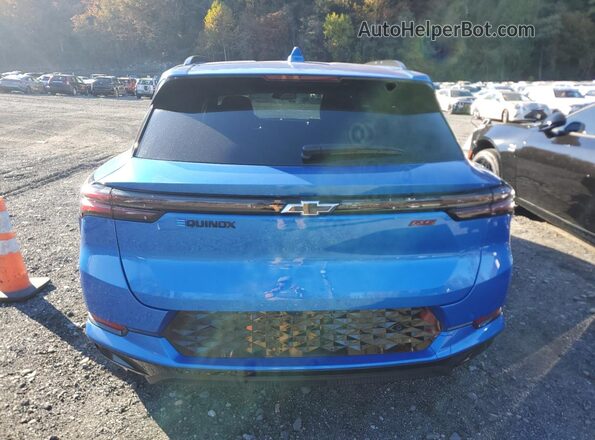 3GN7DSRP3SS233257 2025 CHEVROLET EQUINOX Blue უკანა ხედი