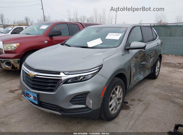 3GNAXKEG2PL150911 2023 CHEVROLET EQUINOX Серый Передняя левая четверть