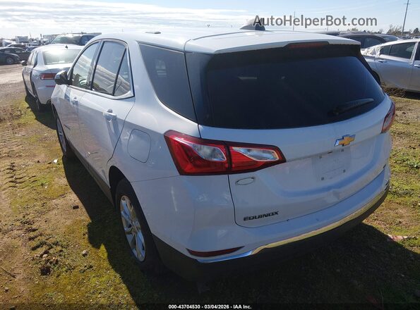 3GNAXKEV8KS602521 2019 CHEVROLET EQUINOX White Հետևի ձախ