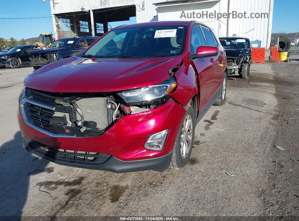 3GNAXSEV2JS510674 2018 CHEVROLET EQUINOX Red Front view