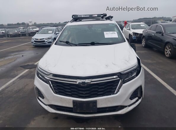 3GNAXXEG6PL215384 2023 CHEVROLET EQUINOX Белый Вид щитка приборов