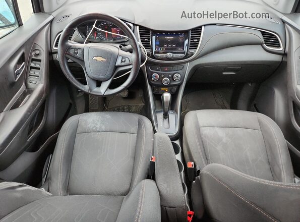 3GNCJLSB3LL215767 2020 CHEVROLET TRAX White Առջևի վահանակի տեսք