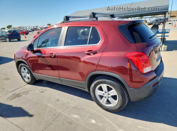 3GNCJLSB9GL276949 2016 CHEVROLET TRAX Бордовый Задняя левая четверть