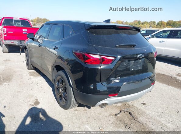 3GNKBCR45NS119910 2022 CHEVROLET BLAZER Black Trasero izquierdo