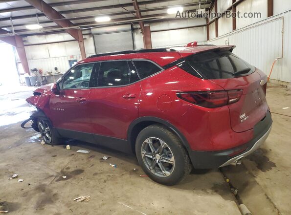 3GNKBCR47SS100674 2025 CHEVROLET BLAZER Red უკანა მარცხენა