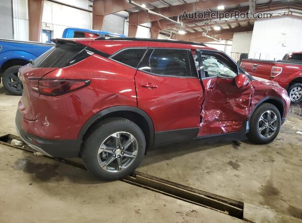 3GNKBCR47SS100674 2025 CHEVROLET BLAZER Red უკანა მარჯვენა