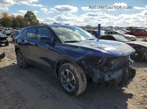 3GNKBCR49PS148281 2023 CHEVROLET BLAZER Blue Delantero derecho