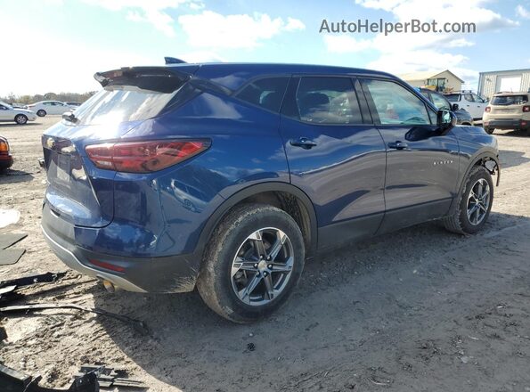 3GNKBCR49PS148281 2023 CHEVROLET BLAZER Blue Trasero derecho