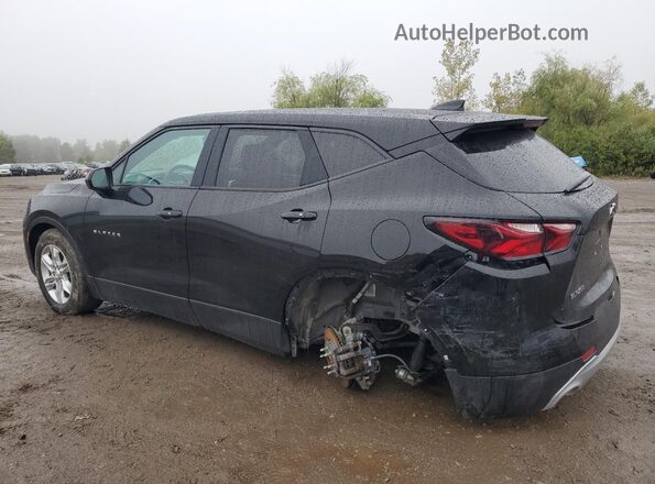 3GNKBCRS3LS601741 2020 CHEVROLET BLAZER Black უკანა მარცხენა