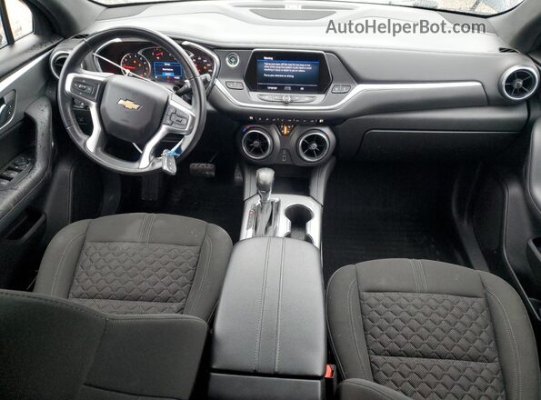 3GNKBCRS3LS601741 2020 CHEVROLET BLAZER Black წინა პანელის ხედი