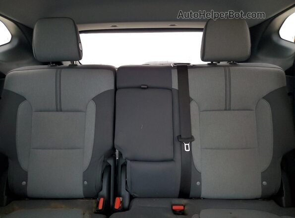 3GNKBCRS5LS641755 2020 CHEVROLET BLAZER Silver Widok tylnych siedzeń