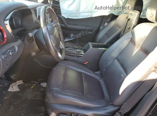 3GNKBERS5LS705613 2020 CHEVROLET BLAZER Black წინა სალონის ხედი