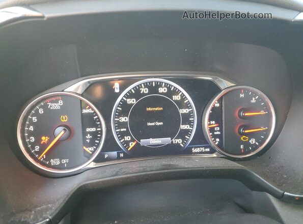 3GNKBERS5LS705613 2020 CHEVROLET BLAZER Black ხელსაწყოთა პანელის ხედი