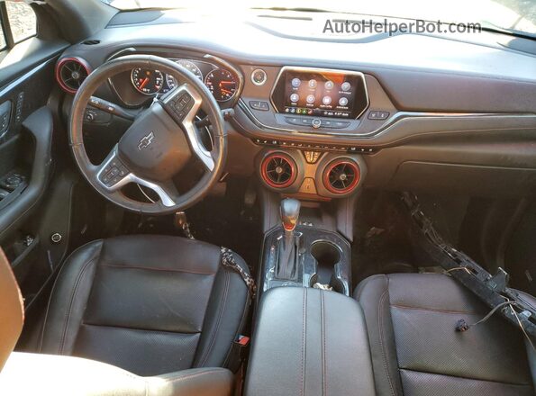 3GNKBERS5LS705613 2020 CHEVROLET BLAZER Black წინა პანელის ხედი