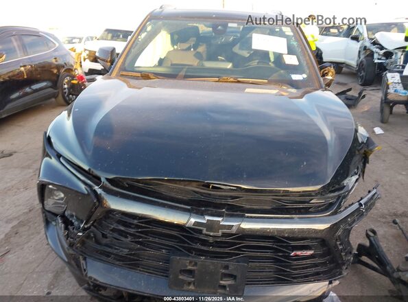 3GNKBERS5RS161820 2024 CHEVROLET BLAZER Black Widok zestawu wskaźników