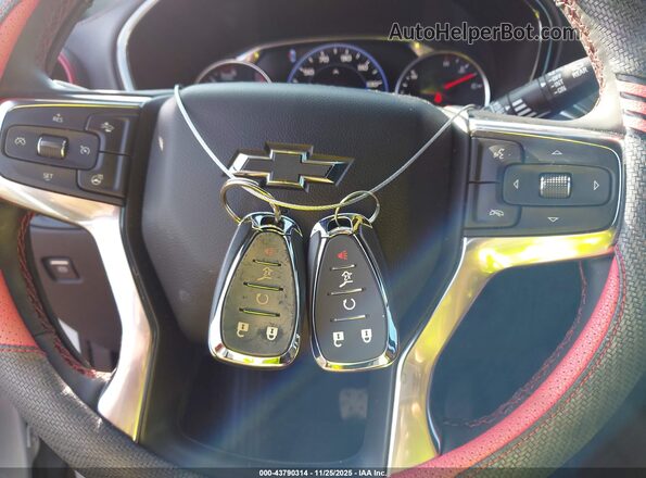 3GNKBERS7RS245296 2024 CHEVROLET BLAZER White Vista del salpicadero