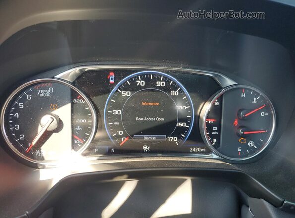 3GNKBERS9SS128941 2025 CHEVROLET BLAZER Черный Вид щитка приборов