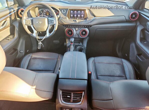 3GNKBERSXLS556440 2020 CHEVROLET BLAZER Silver წინა პანელის ხედი