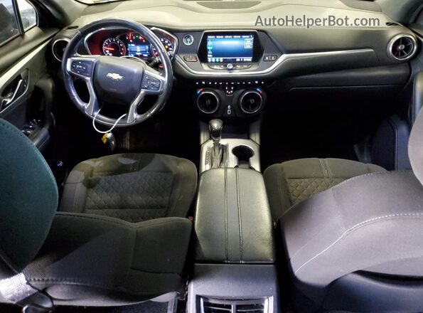 3GNKBHR41LS611103 2020 CHEVROLET BLAZER Black Widok deski rozdzielczej