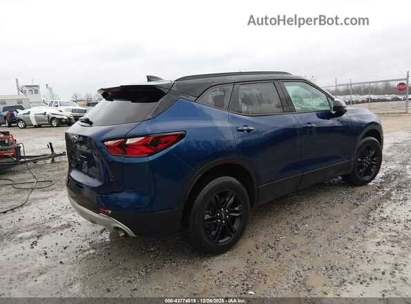 3GNKBHR41NS132926 2022 CHEVROLET BLAZER Blue Tył prawy