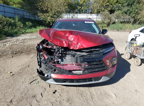 3GNKBHR42SS105875 2025 CHEVROLET BLAZER Red წინა ხედი