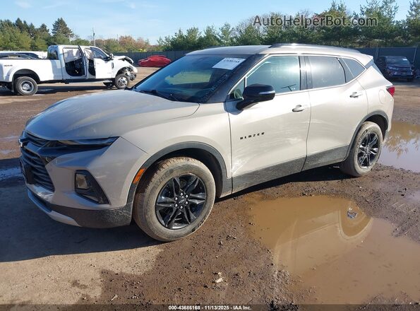 3GNKBHR43MS517712 2021 CHEVROLET BLAZER Gray 