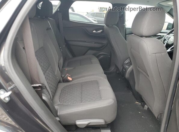 3GNKBHR43NS182128 2022 CHEVROLET BLAZER Charcoal Widok wnętrza z tyłu