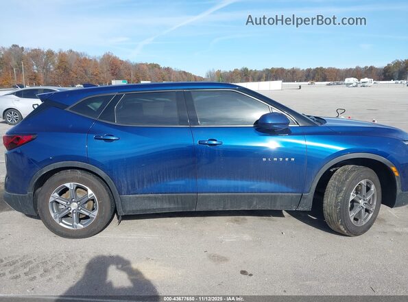 3GNKBHR44PS149092 2023 CHEVROLET BLAZER Blue Widok wnętrza 360 stopni