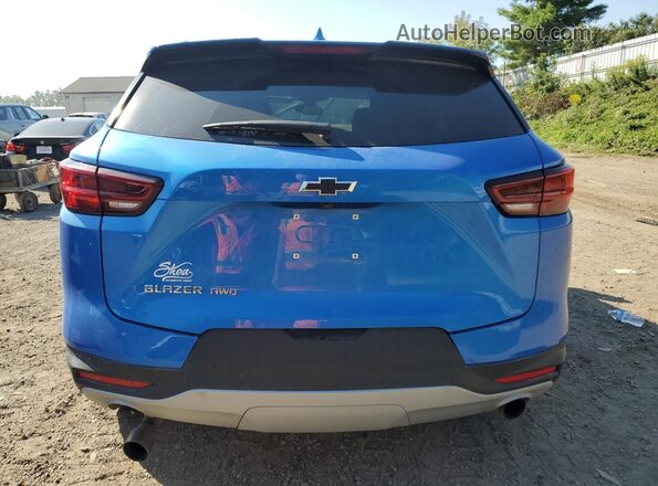 3GNKBHR49SS135049 2025 CHEVROLET BLAZER Blue Հետևի տեսք