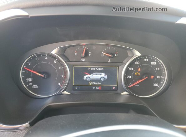 3GNKBHR49SS212275 2025 CHEVROLET BLAZER Red ხელსაწყოთა პანელის ხედი