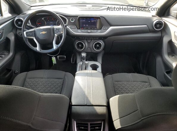 3GNKBHRS1LS692683 2020 CHEVROLET BLAZER Black Вид панелі приладів