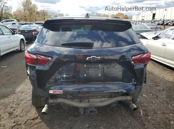 3GNKBHRS1LS692683 2020 CHEVROLET BLAZER Black Вид ззаду