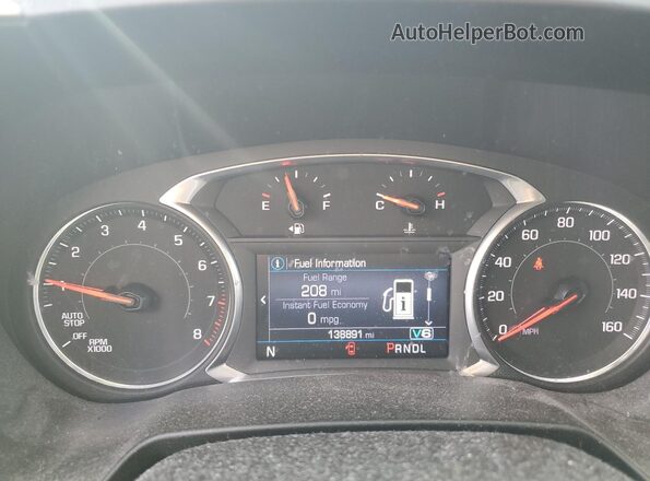 3GNKBHRS1LS692683 2020 CHEVROLET BLAZER Black Вид щитка приладів