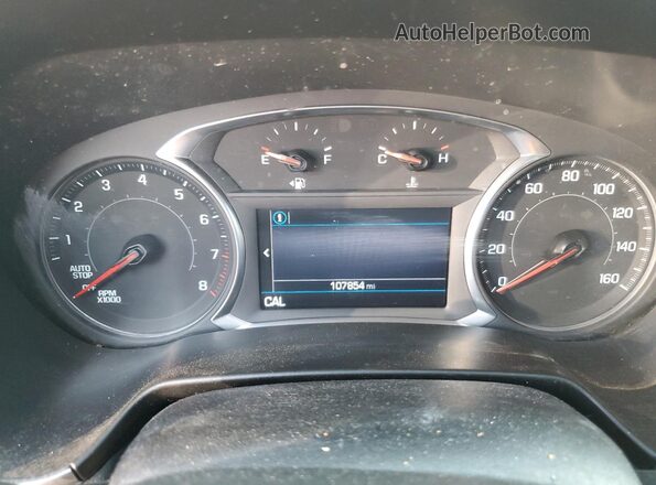 3GNKBHRS4LS530191 2020 CHEVROLET BLAZER Blue ხელსაწყოთა პანელის ხედი