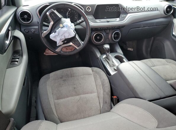 3GNKBHRS4LS530191 2020 CHEVROLET BLAZER Blue წინა პანელის ხედი