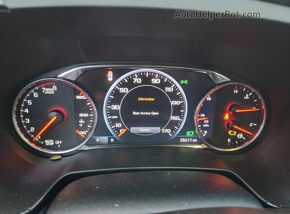 3GNKBKRS0NS189355 2022 CHEVROLET BLAZER White Widok zestawu wskaźników