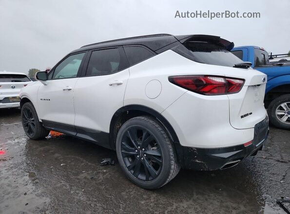 3GNKBKRS0NS189355 2022 CHEVROLET BLAZER White Tył lewy