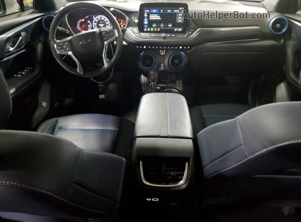 3GNKBKRS5PS104903 2023 CHEVROLET BLAZER White Вид панелі приладів