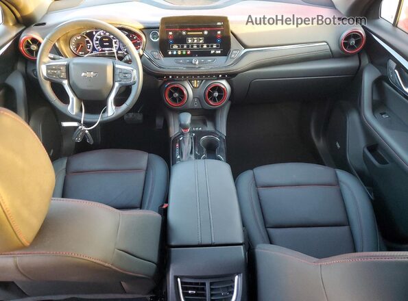 3GNKBKRS9SS164627 2025 CHEVROLET BLAZER Orange Widok deski rozdzielczej