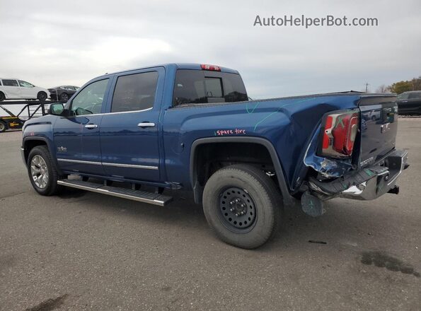 3GTP1NEC7GG319056 2016 GMC SIERRA Синий Задняя левая четверть