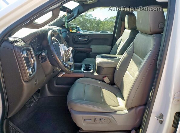 3GTP8DED8LG127072 2020 GMC SIERRA White წინა სალონის ხედი