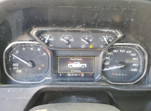 3GTP9CEK1NG110154 2022 GMC SIERRA Черный Вид щитка приборов
