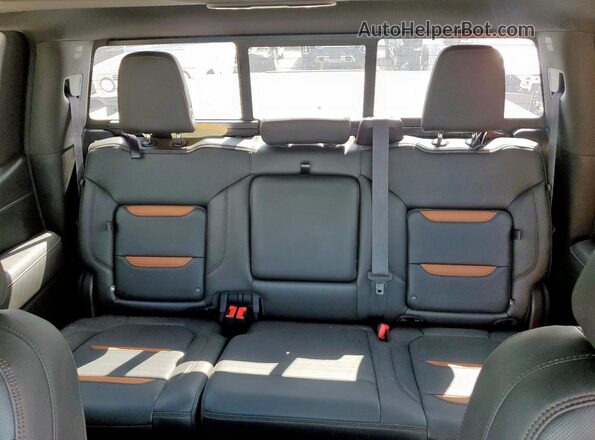3GTP9EED0LG426820 2020 GMC SIERRA Charcoal Rear seats view