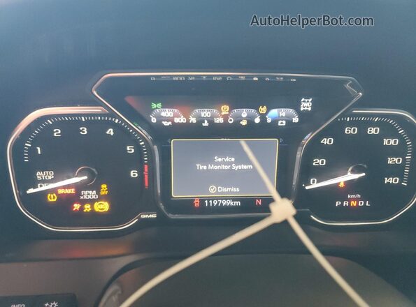 3GTP9EED5MG119418 2021 GMC SIERRA White ხელსაწყოთა პანელის ხედი