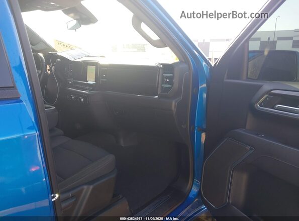3GTPHCEK5NG601104 2022 GMC SIERRA Blue Вид салону спереду
