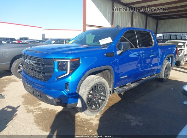 3GTPHCEK5NG601104 2022 GMC SIERRA Blue Передня ліва чверть
