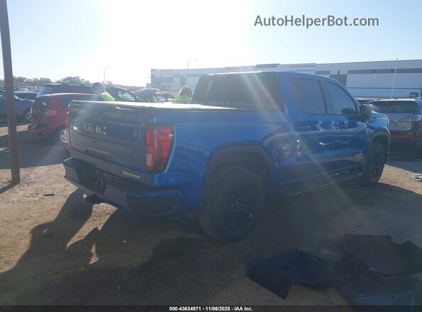 3GTPHCEK5NG601104 2022 GMC SIERRA Blue Задня права чверть