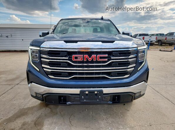 3GTPHDED3NG649157 2022 GMC SIERRA Blue Widok z przodu